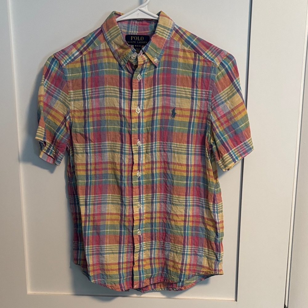Polo by Ralph Lauren Vibrant Plaid Boy’s Shirt